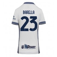 Camisa de Futebol Inter Milan Nicolo Barella #23 Equipamento Secundário Mulheres 2024-25 Manga Curta